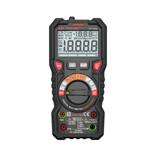 Мультиметр цифровой KT 118E серия PROLINE КВТ