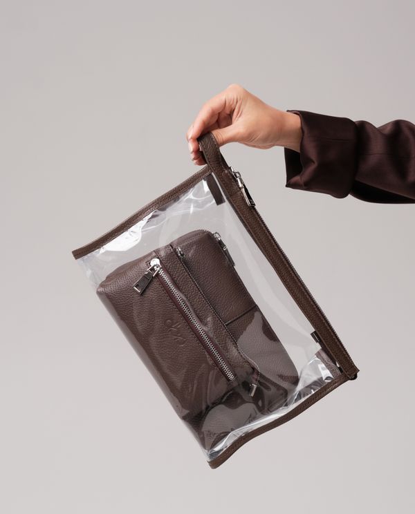 Набор косметичек DBR 15-89 коричневый торф