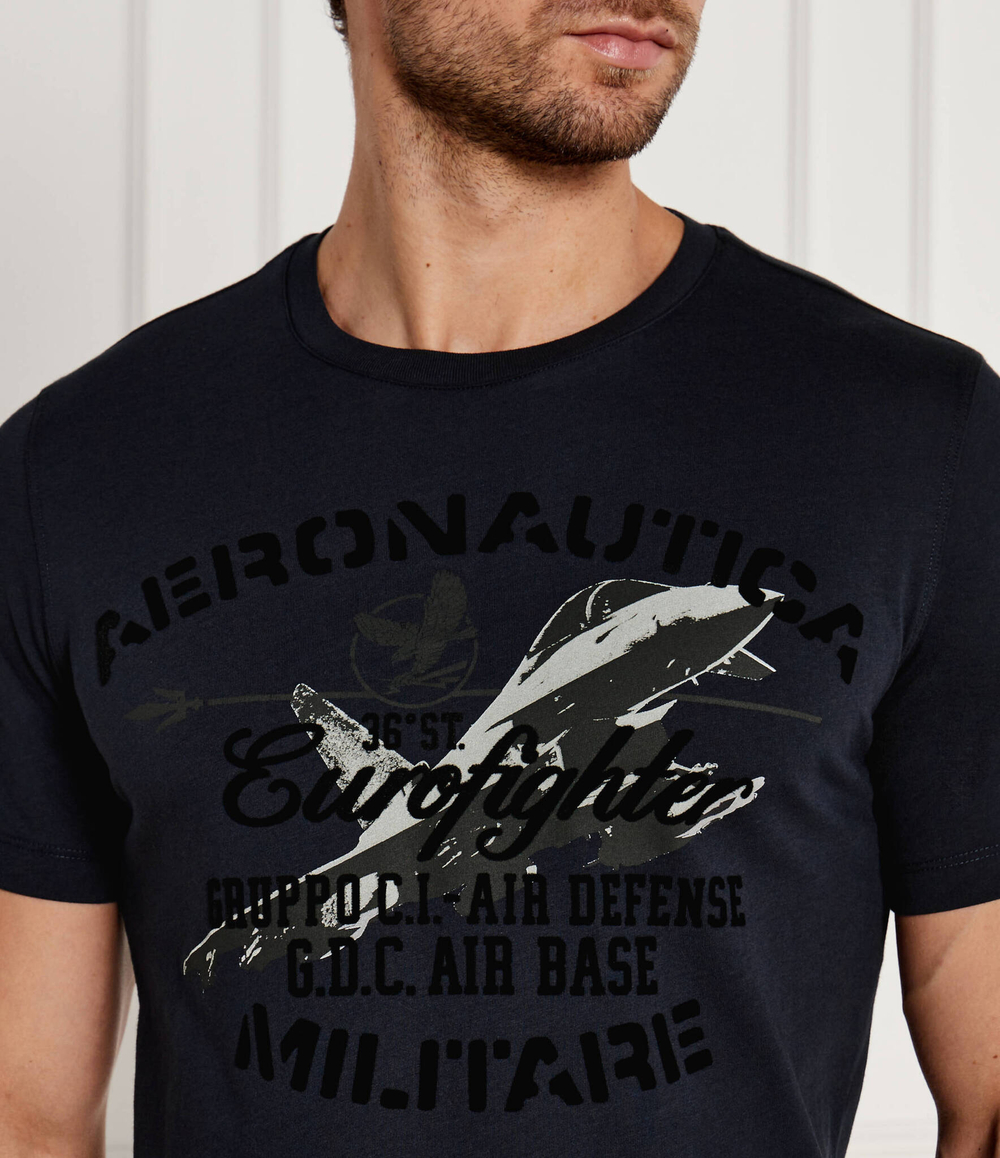 Футболка Aeronautica Militare - темно-синий(TS2343J634)