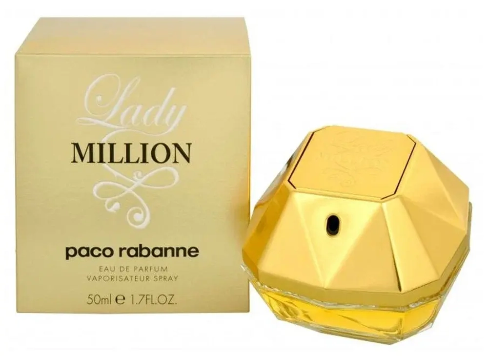 Paco Rabanne парфюмерная вода Lady Million, 50 мл, 242 г