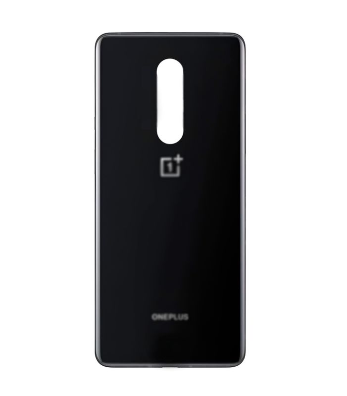 Задняя крышка для OnePlus 8 черная (Onyx Black) без стекла камеры