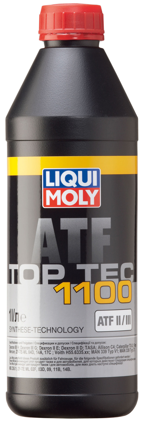 Масло транс Liqui Moly TOP TEC ATF 1100 Dexron III G/III H (1л) синтетика
