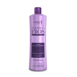 Подготавливающий шампунь Plastica dos Fios Anti-Residue Cadiveu Shampoo №1, 1 л.