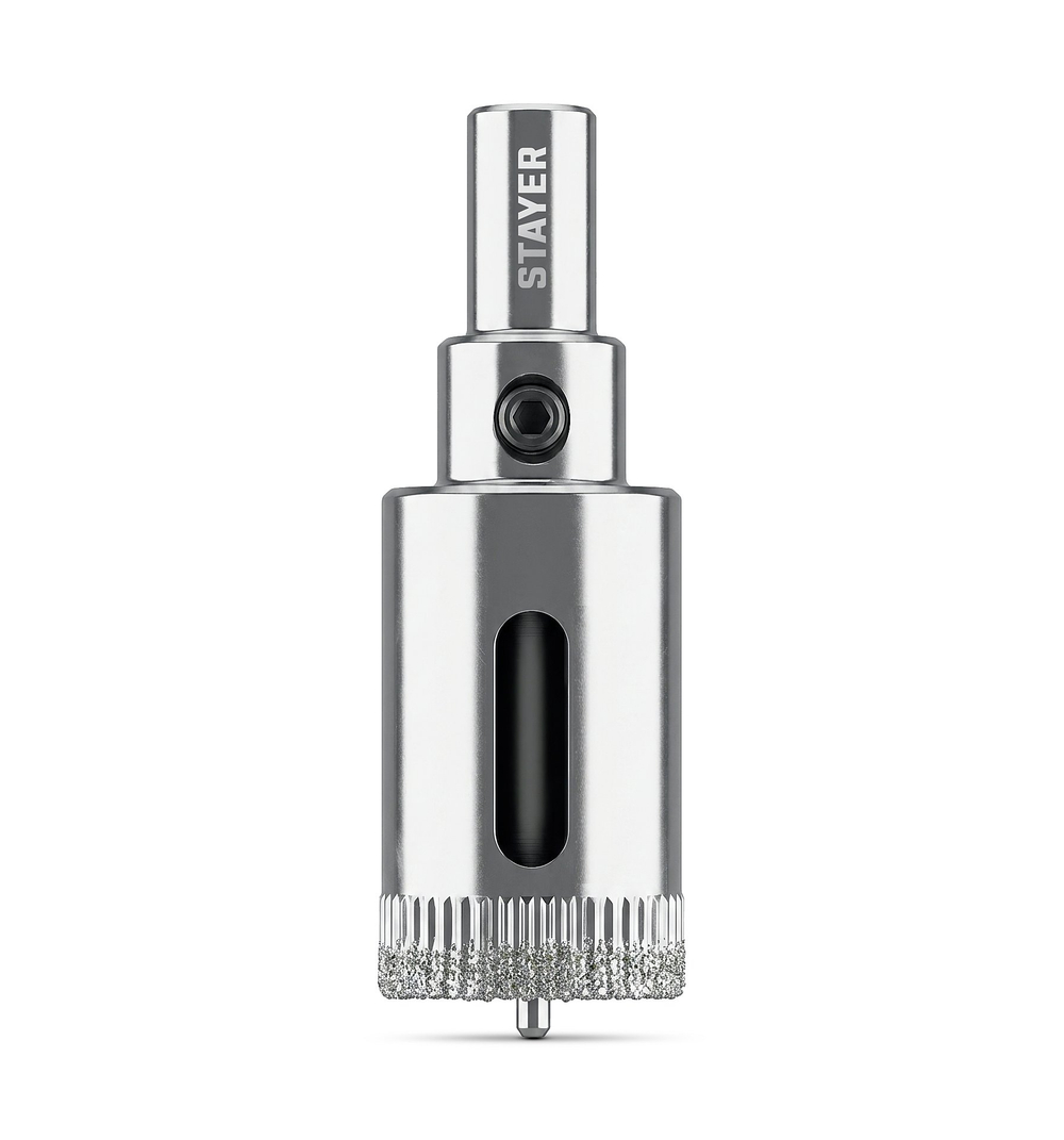 STAYER DIAMOND d 40 мм, Р60, Алмазная коронка (29931-40)