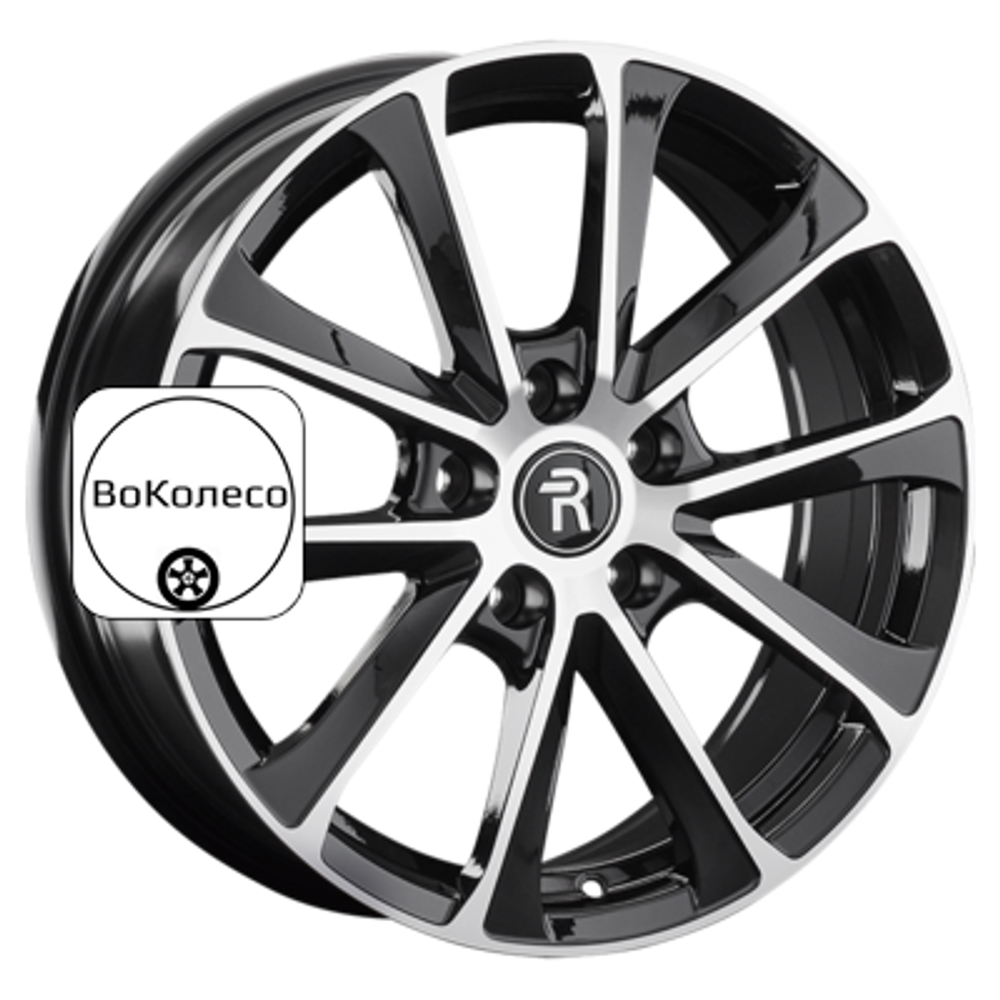 7x17/5x115 ET43 D70,1 GN134 BKF (конус, C570) Replay