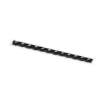 DK2532-WB Встраиваемый светильник SPACE со светодиодом под шпатлевку L240mm 220V 20W 38° 4000К IP20 белый/черный алюминий