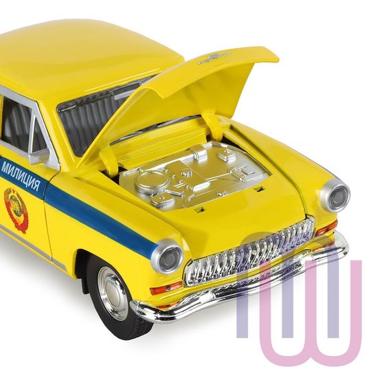 Модель машины  ТМ АВТОПАНОРАМА 1/22 ГАЗ 21 ГАИ (свет, звук) JB1200145