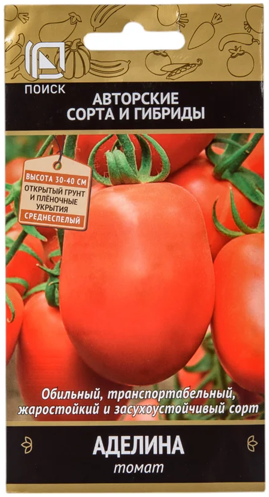 Семена Томат Аделина (цв 0,1гр) Семена Томат Аделина (цв 0,1гр)