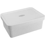 Лоток с крышкой Velvet 380*270*144 мм, 13л, Светло-серый флэк