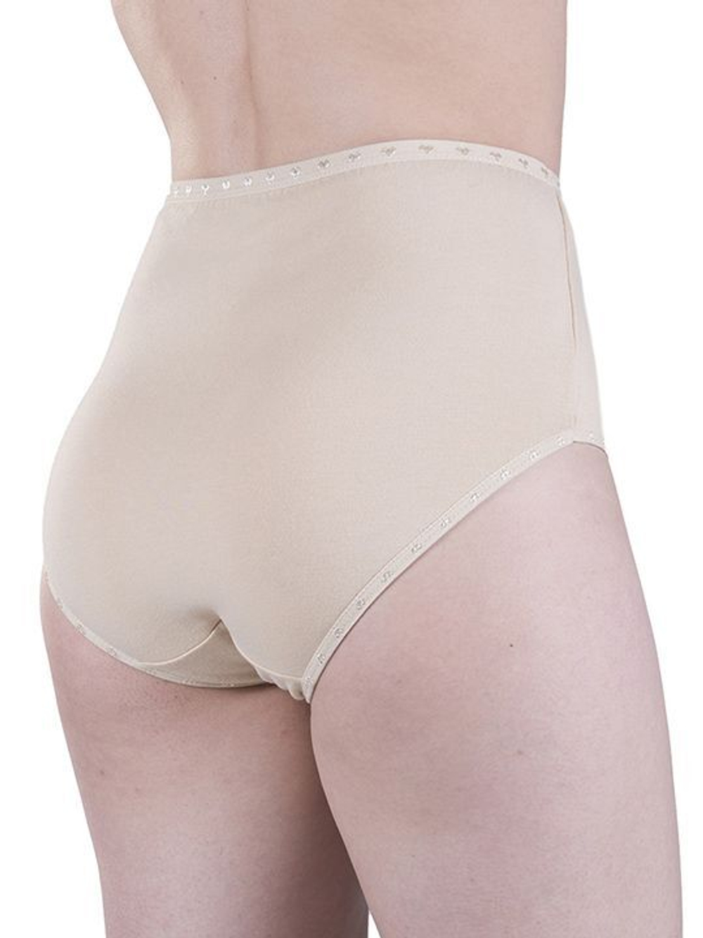 Женские трусы-макси plus size из хлопка (Размер: 56) (Цвет: бордовый)