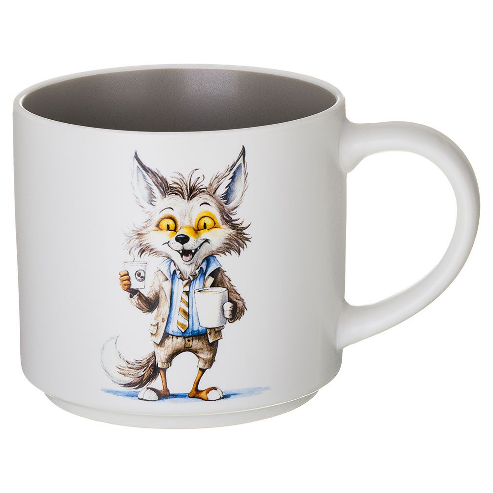 КРУЖКА LEFARD "CRAZY COFFEE" 500МЛ