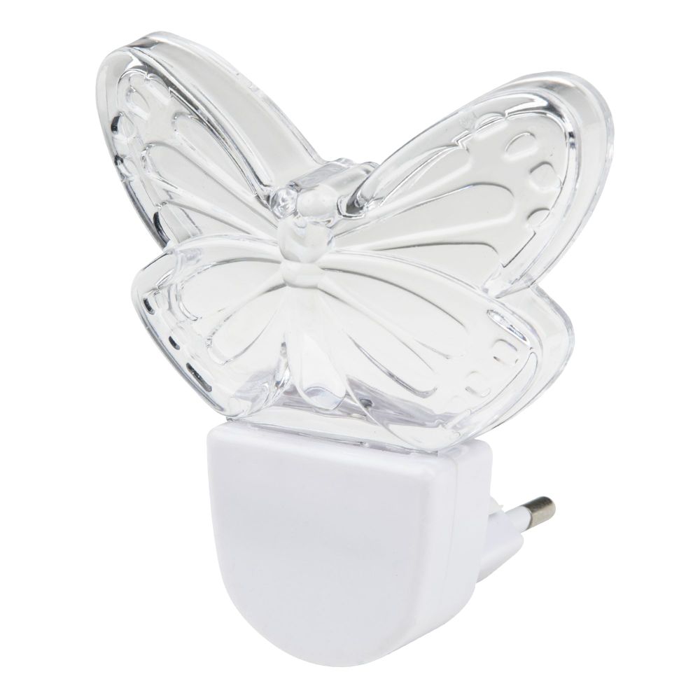DTL-315 Бабочка-White Светильник-ночник. Без выключателя. Белый. ТМ Uniel