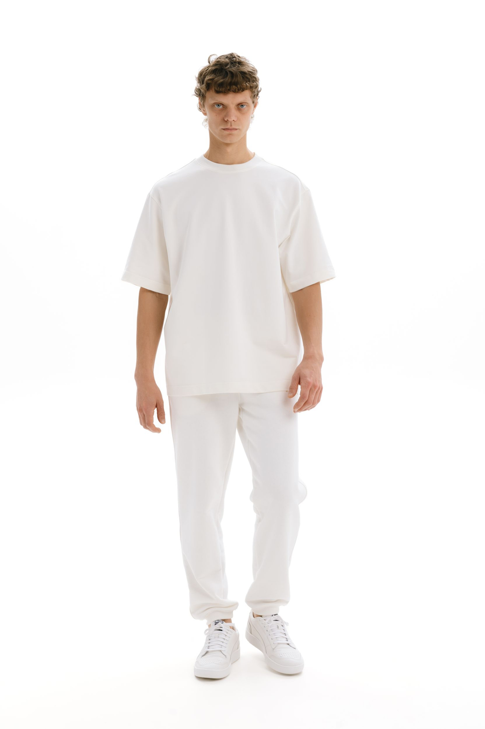 Футболка Mazzika Unisex Oversize OneSize, цвет молоко