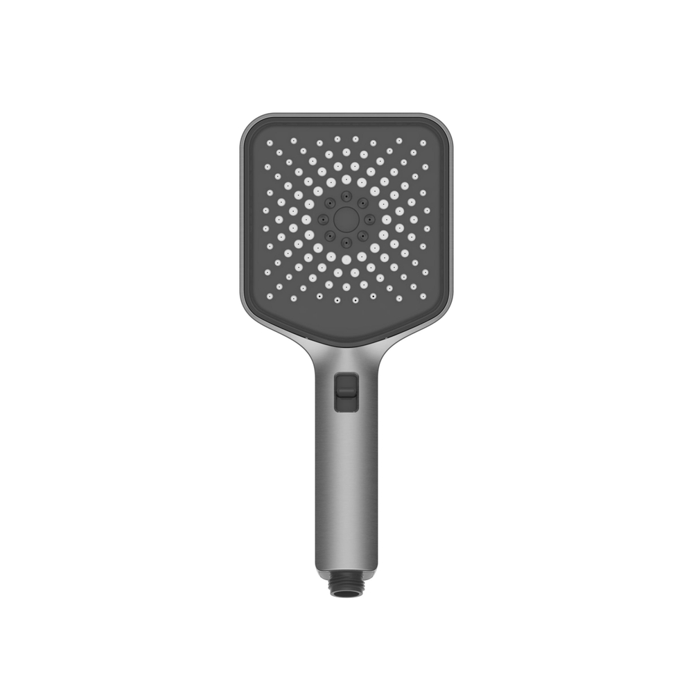 Душевой комплект Vincea Inspire VSFW-3I21MT4GM встраиваемый, термостат, двухрежимный, вороненая сталь