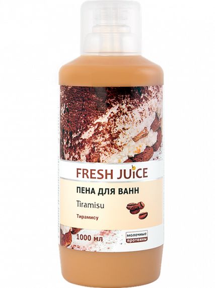 Pena \ Пена для ванн Fresh Juice Tiramisu 1000 мл