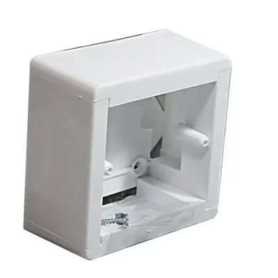 Коробка установочная для наружного монтажа терморегуляторов. розеток, выключателей, 1 шт