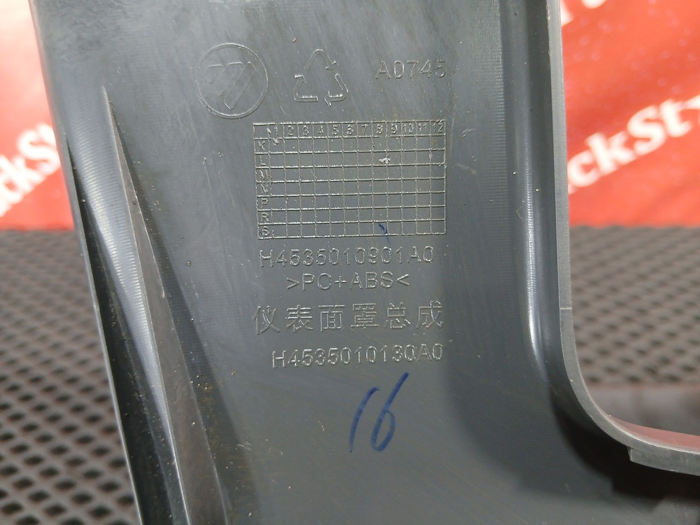 Накладка панели приборов 2023г