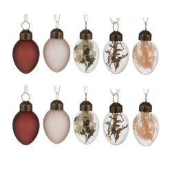 GAEM Набор из 9-ти изделий декоративных подвесных "Яйцо пасхальное" (3*5), L8 W8 H8,5 см