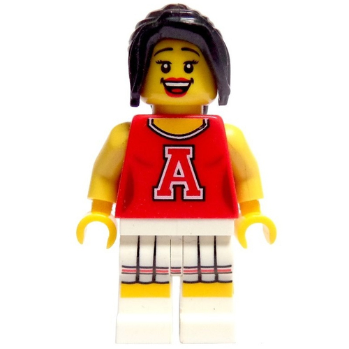 Красная болельщица col125