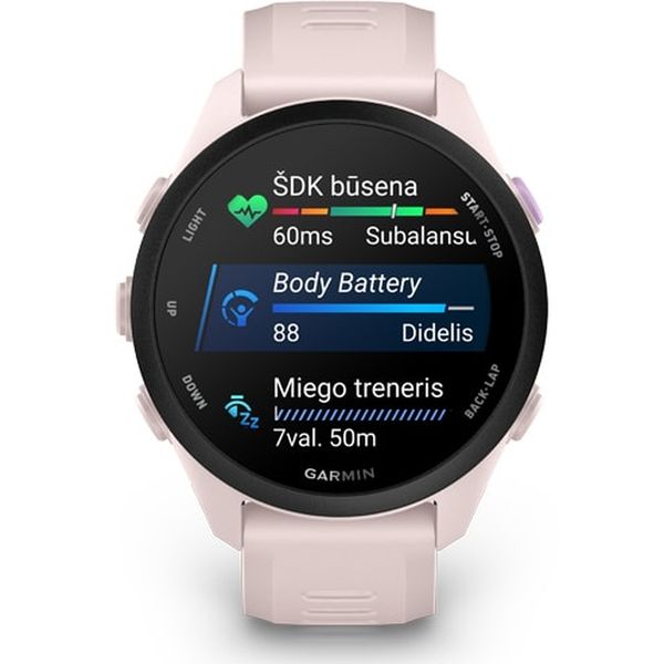 Умные часы Garmin Forerunner 70, Розовый | Soft Pink (010-04307-04 | 010-04307-14)