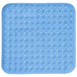 Коврик для ванны/душевой противоскользящий 54х54 см, "Полусферы", прозрачный, ПВХ, PRIMILA (ПРИМИЛА), 700369