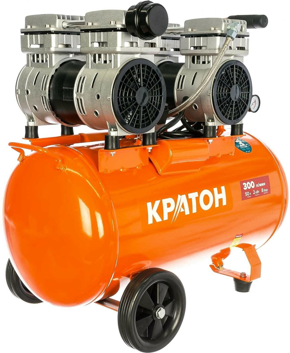 Компрессор с прямой передачей безмаслянный КРАТОН AC-300-50-OFS