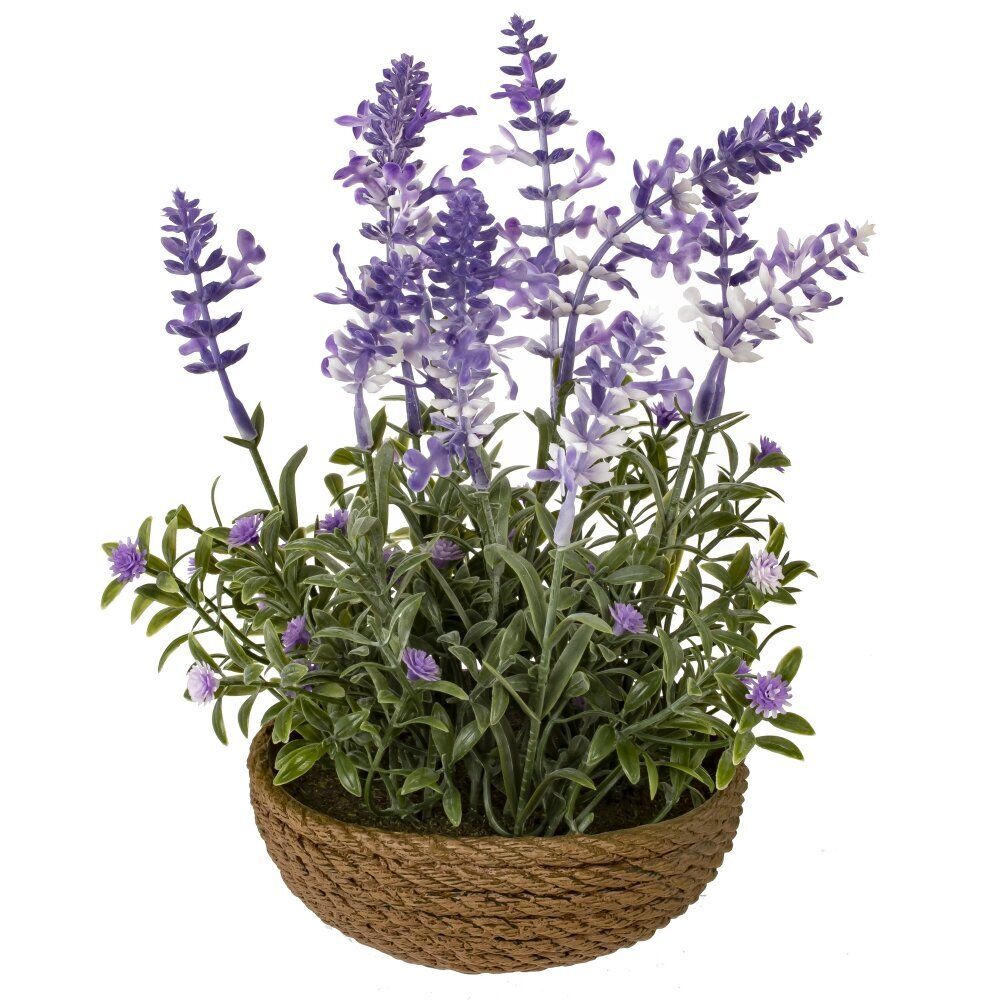 GAEM Цветочная композиция "Лаванда", L16 W15 H22 см