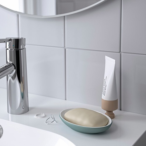 ЭКОЛН EKOLN Мыльница, серо-бирюзовая