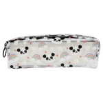 Пенал-косметичка "Панда" силиконовый, 20*6*4см , 3 цв микс, в ннд.пакете, C-40730