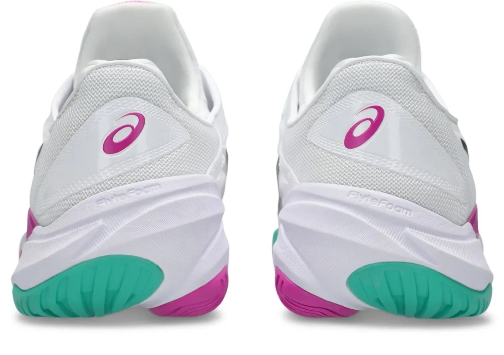 Мужские кросовки для Padel Asics Court FF 3 - white/digital sakura