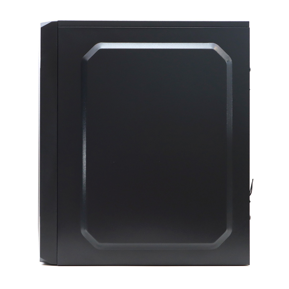 Корпус BaseTech M3401, Без БП, mATX, чёрный, 2xUSB2 (BT-M3401-B)