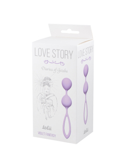 Вагинальные шарики Love Story Diaries of a Geisha Violet Fantasy 3005-05Lola