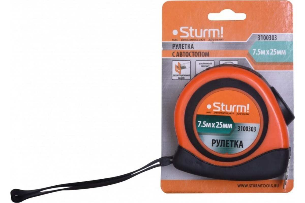 Рулетка Sturm 3100303