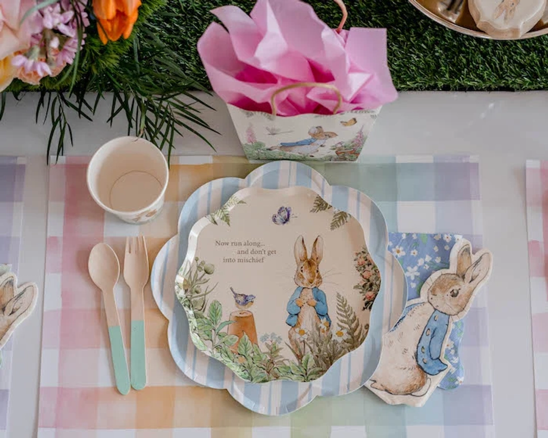 Пастельный день рождения с Кроликом Питером