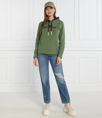 Худи Aeronautica Militare - зеленый(FE1841DF444)