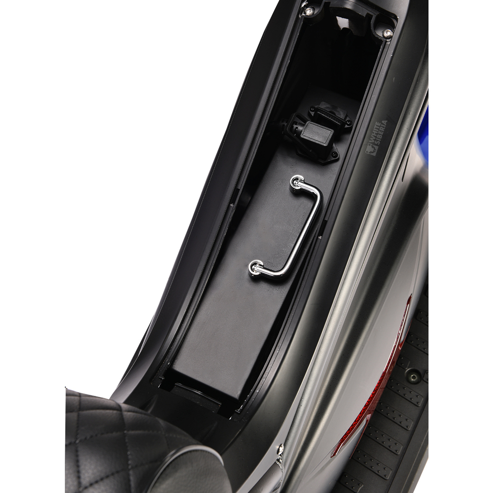 Электроскутер White Siberia BLACK SEA (BLUE) 5000W