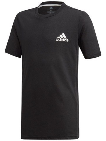 Футболка для мальчика теннисная Adidas B Escouade Tee - черный