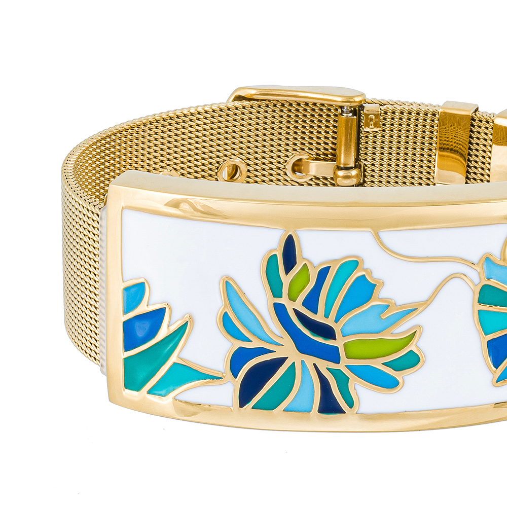 Браслет Fiore Luna на металлическом ремешке CB13600-21