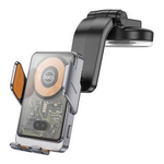 HW8 Transparent Discovery Edition wireless fast charging car holder(center console)