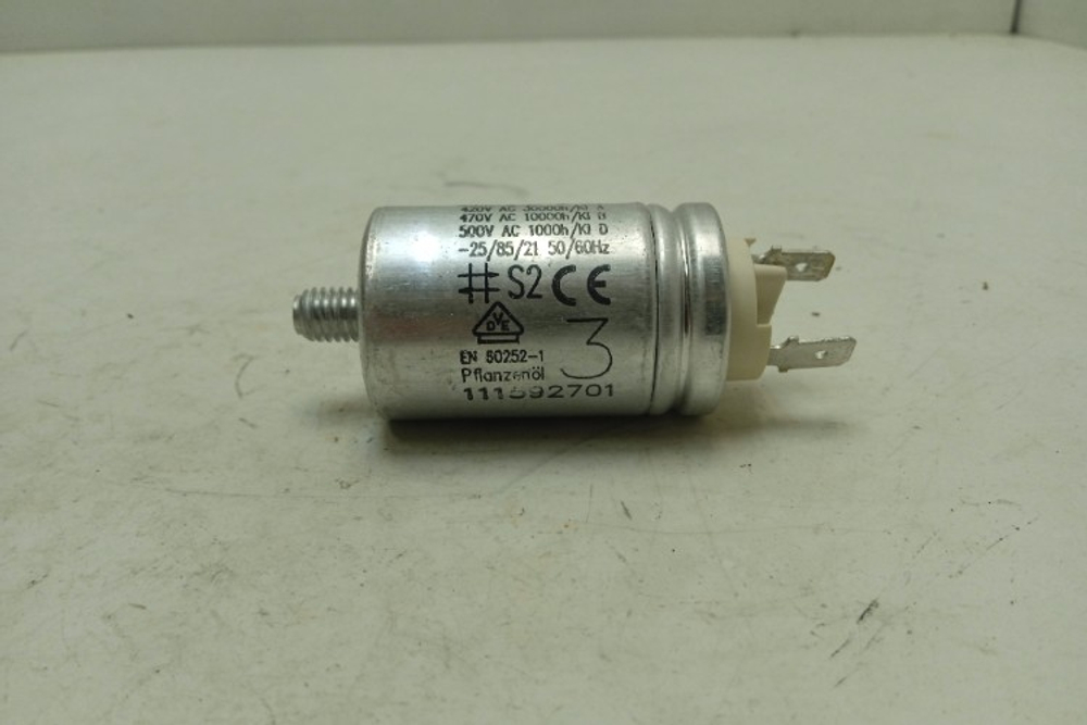 ESL94200LO ктп19 Конденсатор 3 Мф для посудомоечной машины Electrolux ESL94200LO б/у