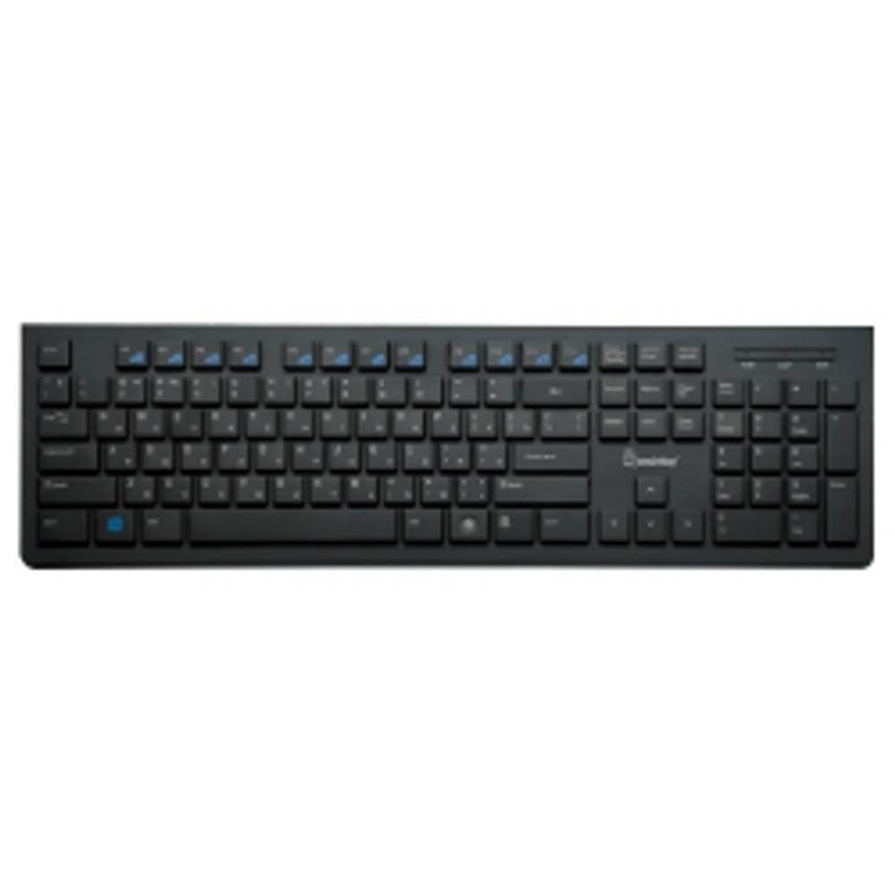 Клавиатура проводная Smartbuy 206 USB (черный) Ultra-slim (SBK-206US-K)