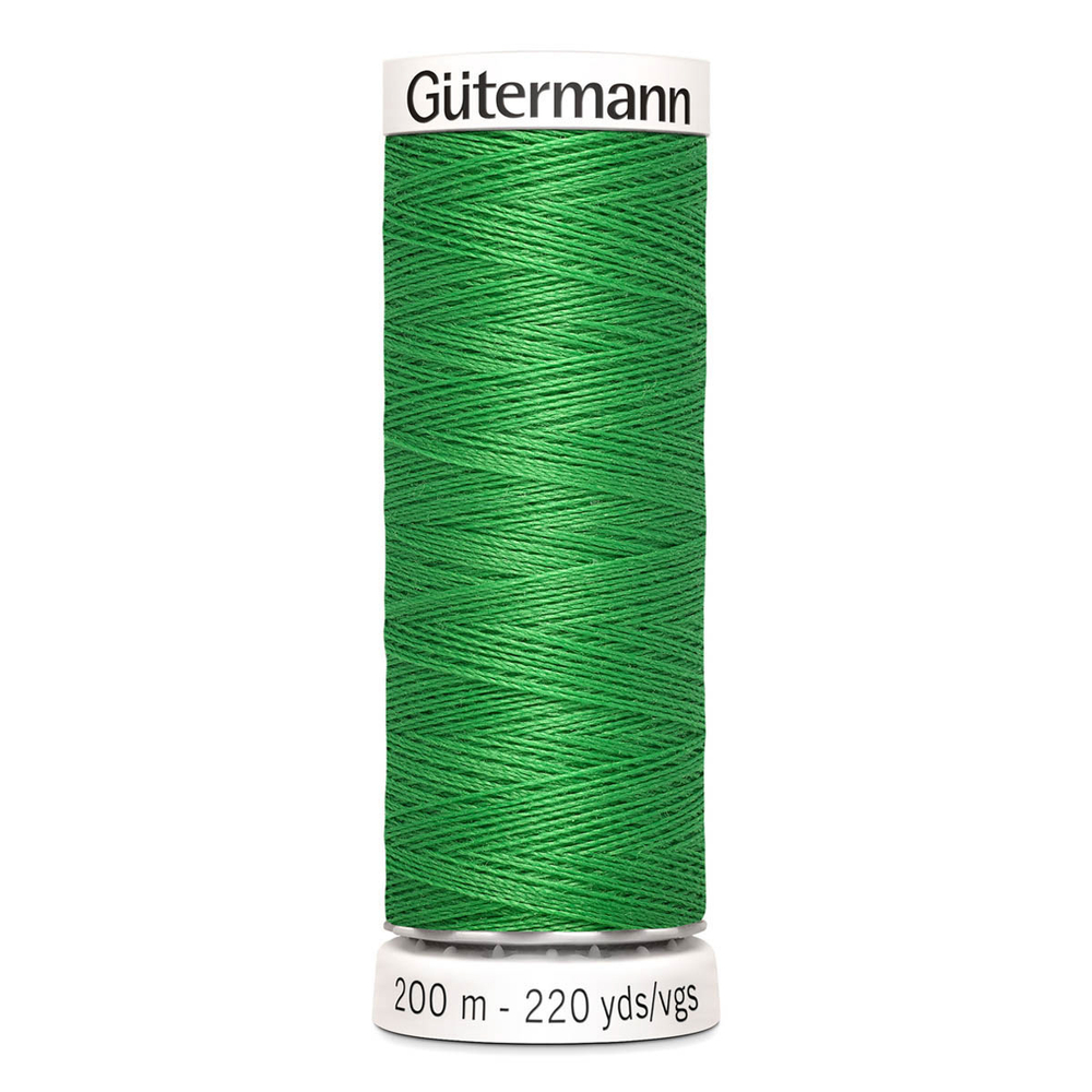 01 Нить Sew-All 100/200 м для всех материалов, 100% полиэстер Gutermann 748277 (833 зеленый лайм)