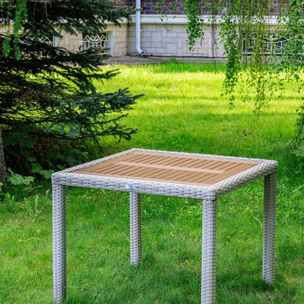 Обеденный стол ROYAL FAMILY AMELIA, 90 см, бежевый