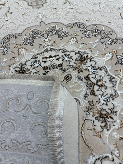 Ковер Zarina M107A Cream/Cream Овал