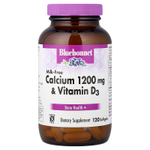 Bluebonnet Nutrition, кальций и витамин D3, 120 капсул