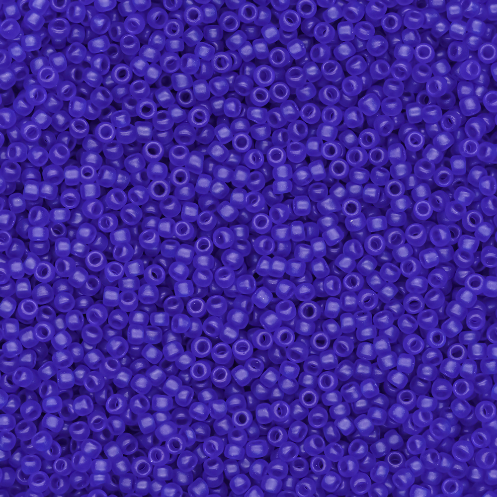 Японский бисер TOHO Round 15/0 (№8F), прозрачный матовый