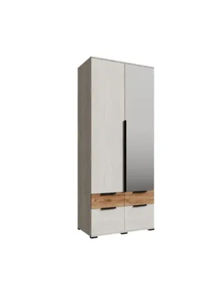 Шкаф для одежды Лилль дуб крафт табачный