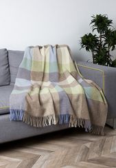 Плед ELI 3-07  из шерсти монгольских ягнят LITVILAS