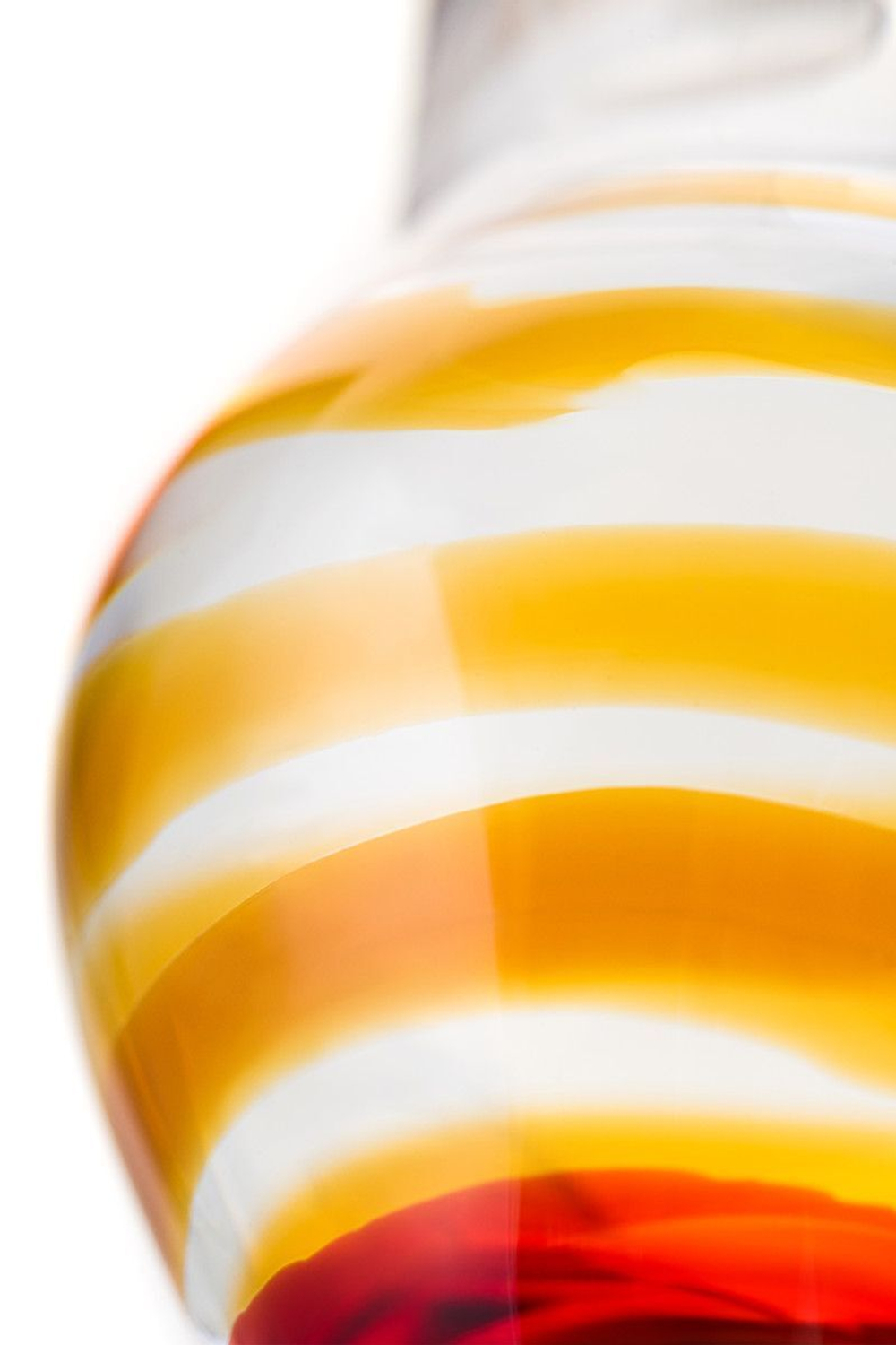 Анальная пробка Sexus Glass, стеклянная, 9 см