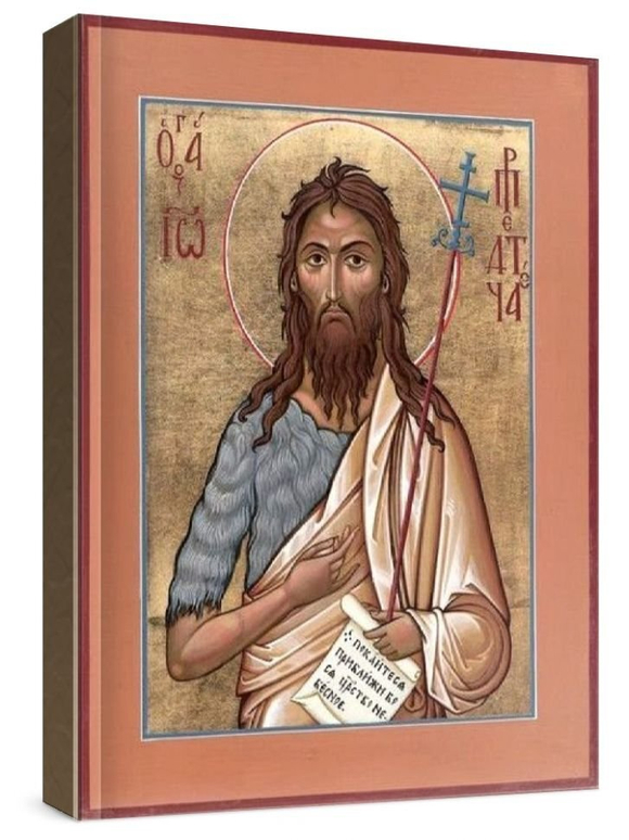 Иоанн Предтеча (рукописная икона)